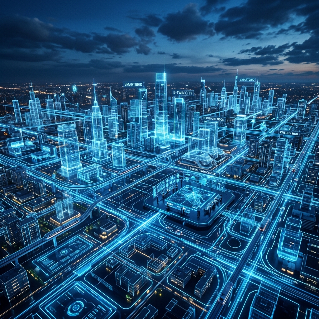 云瞰智模x人工智能：构建虚实共生的数字孪生城市大脑